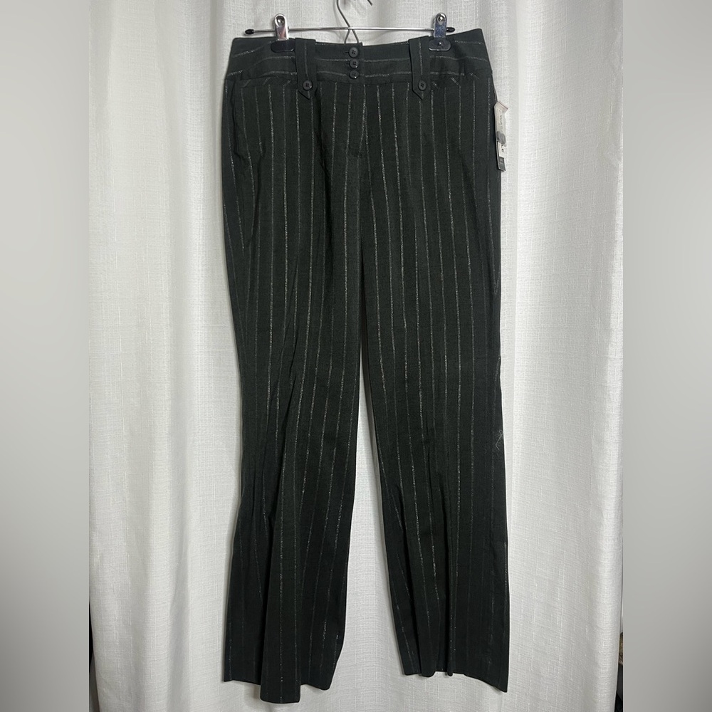 NWT Larry Levine Stretch | Straight Leg Slacks